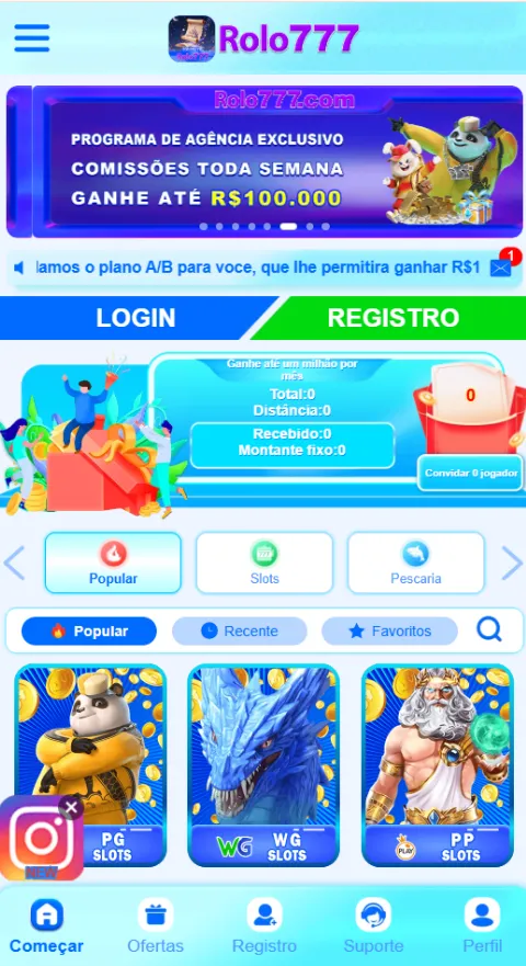 Registrar Promoções